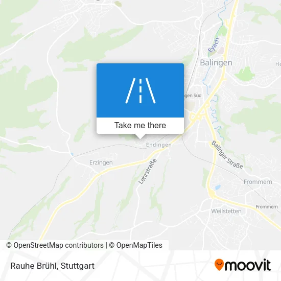 Rauhe Brühl map