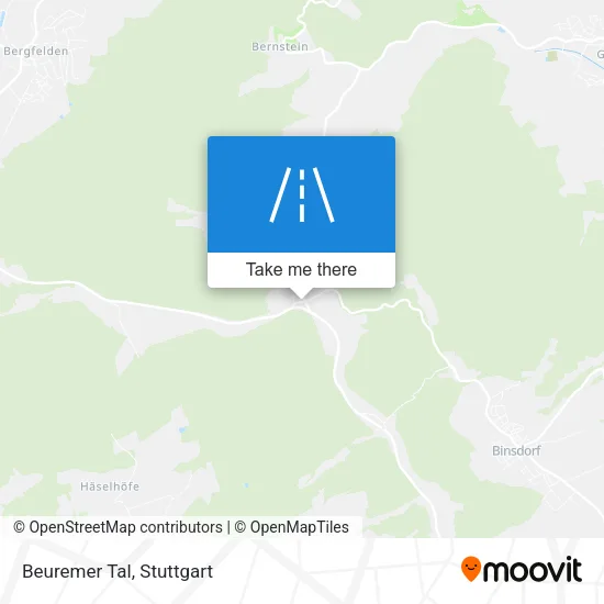 Карта Beuremer Tal