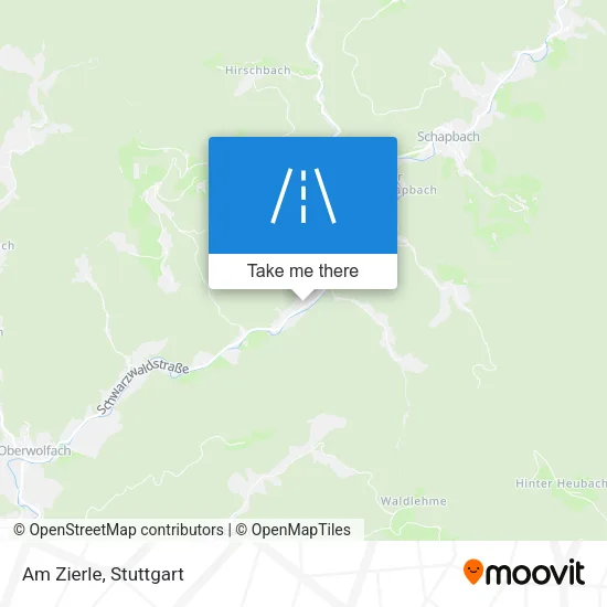 Карта Am Zierle