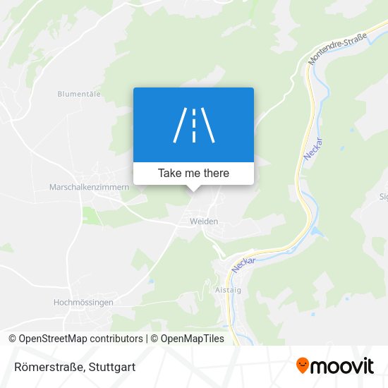 Römerstraße map