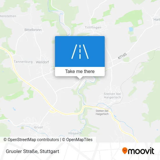 Gruoler Straße map