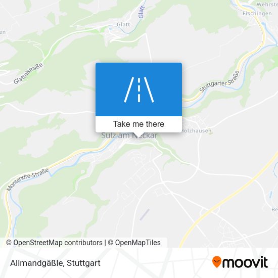 Allmandgäßle map