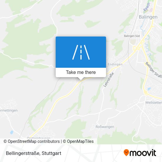 Bellingerstraße map