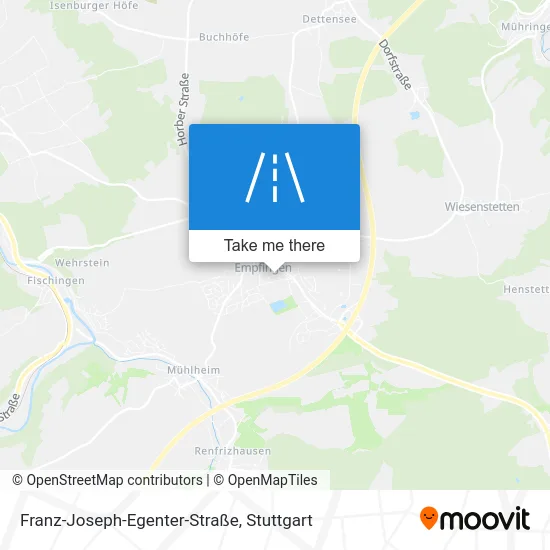 Карта Franz-Joseph-Egenter-Straße