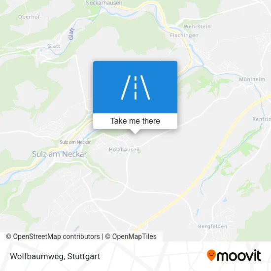 Карта Wolfbaumweg