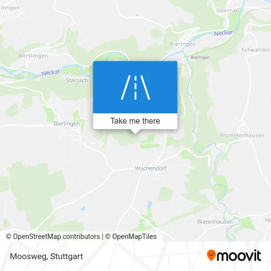 Карта Moosweg
