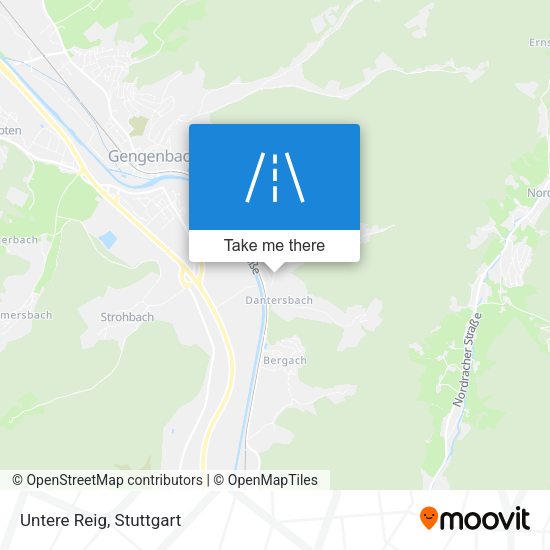 Карта Untere Reig