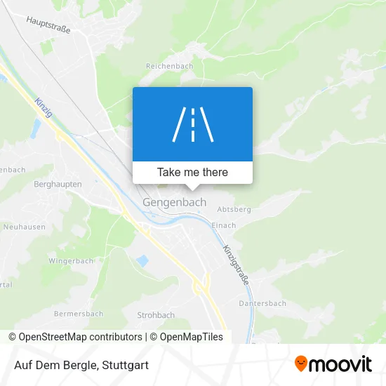 Карта Auf Dem Bergle