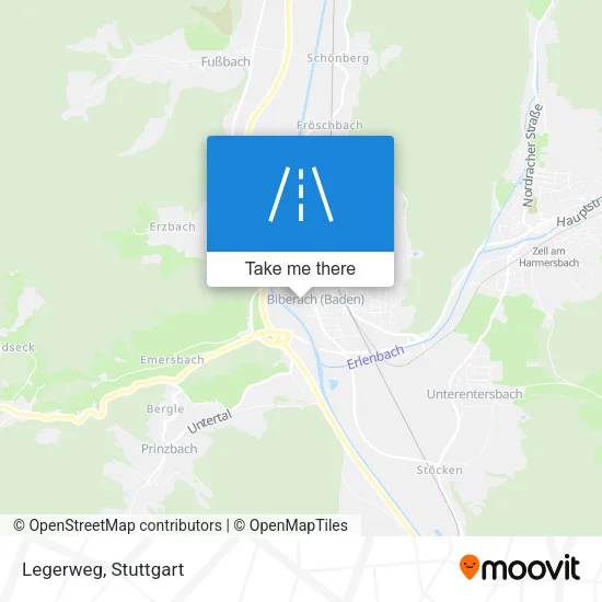 Карта Legerweg