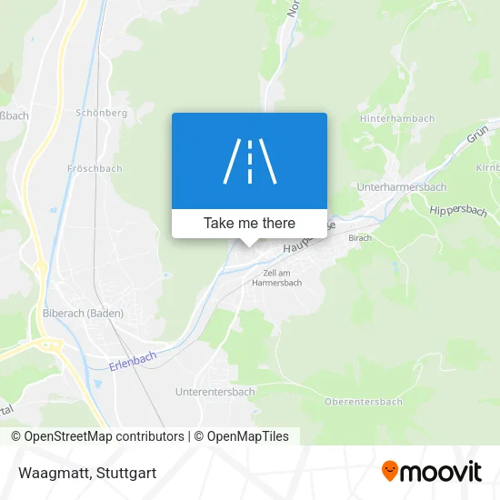 Карта Waagmatt