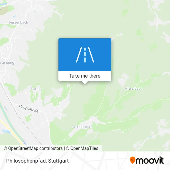 Карта Philosophenpfad