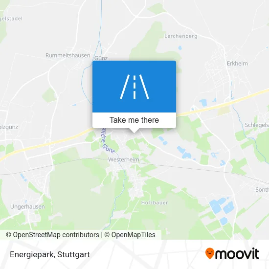 Карта Energiepark