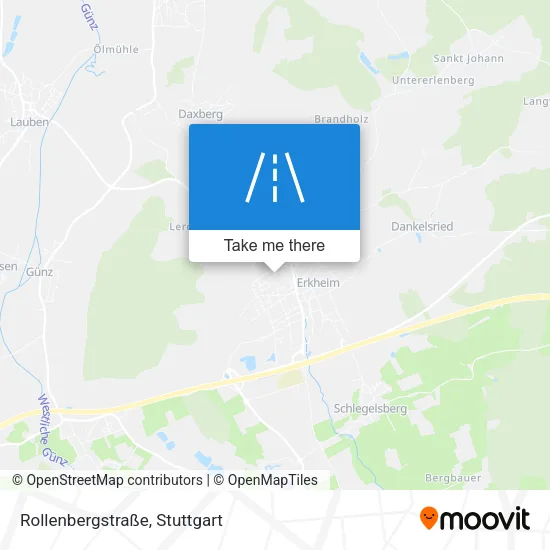 Карта Rollenbergstraße