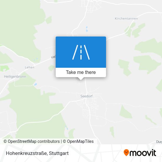 Hohenkreuzstraße map