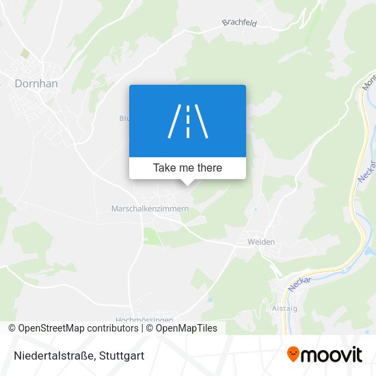 Niedertalstraße map