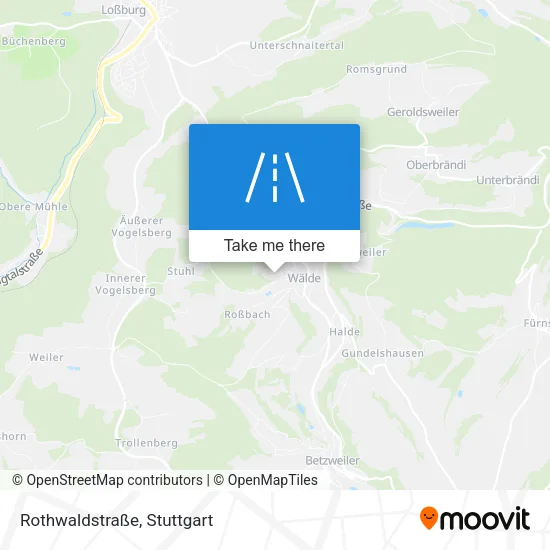 Карта Rothwaldstraße