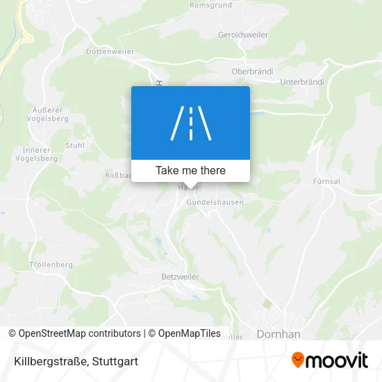 Карта Killbergstraße