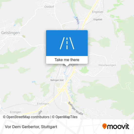 Карта Vor Dem Gerbertor