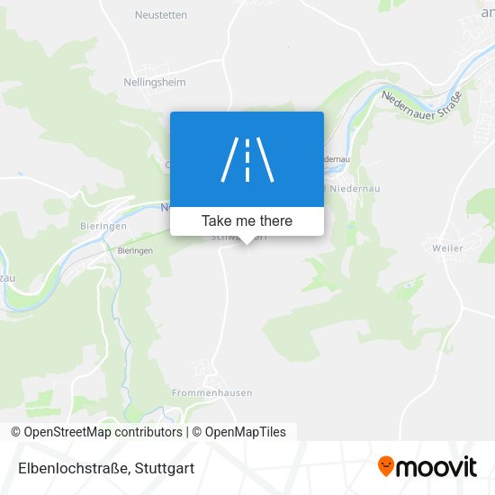 Elbenlochstraße map