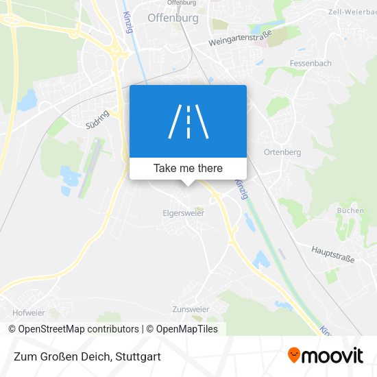 Карта Zum Großen Deich