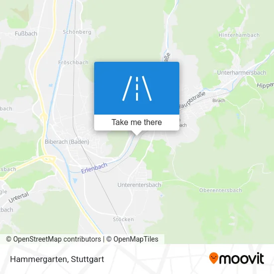 Hammergarten map