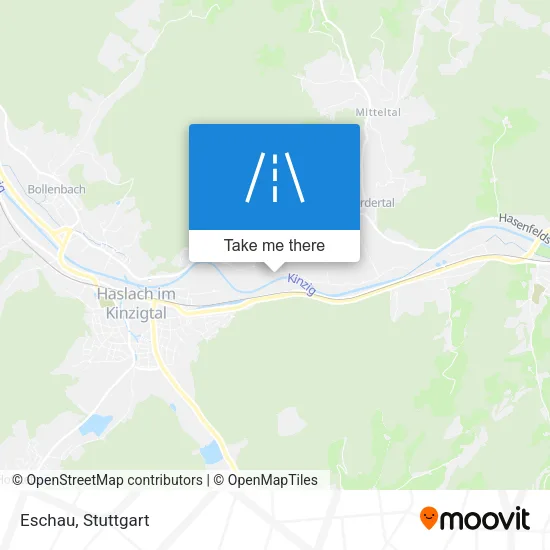 Карта Eschau