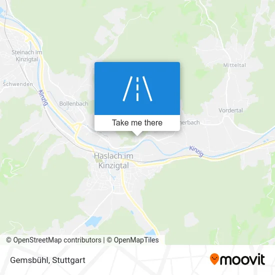 Карта Gemsbühl