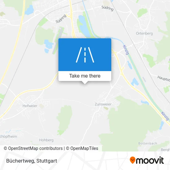 Карта Büchertweg