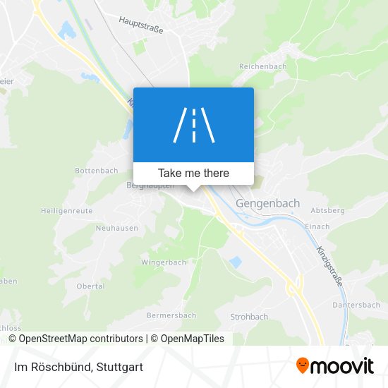 Im Röschbünd map