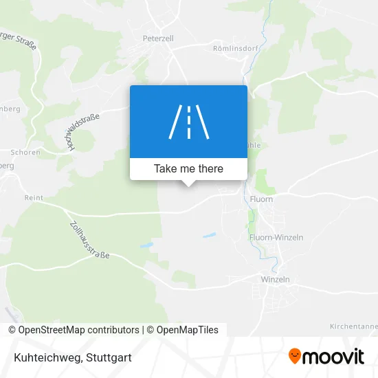Карта Kuhteichweg
