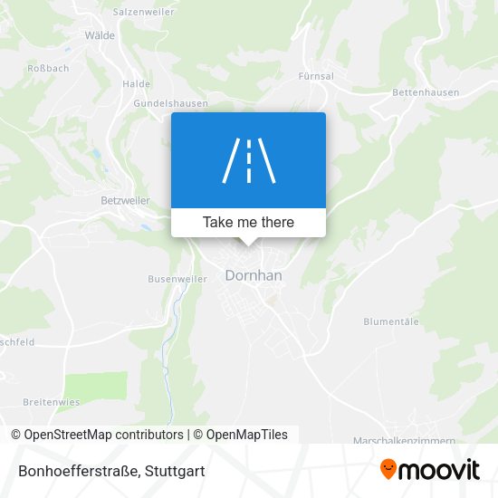 Bonhoefferstraße map