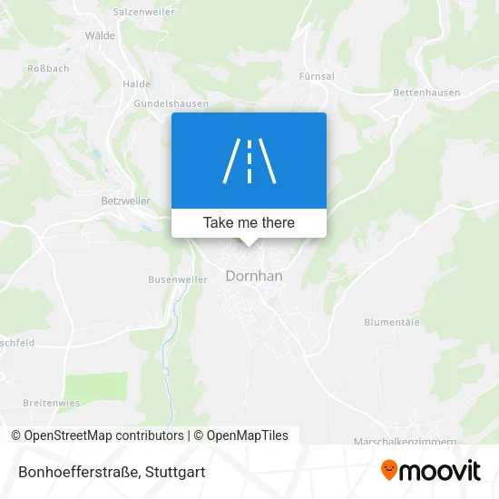Карта Bonhoefferstraße