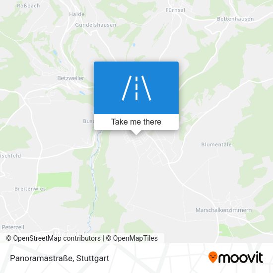 Panoramastraße map