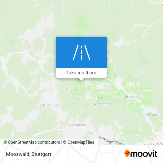 Карта Mooswald