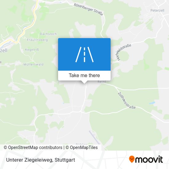 Unterer Ziegeleiweg map