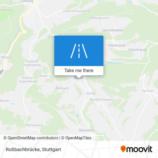 Roßbachbrücke map