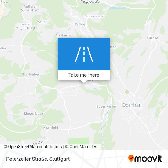 Peterzeller Straße map