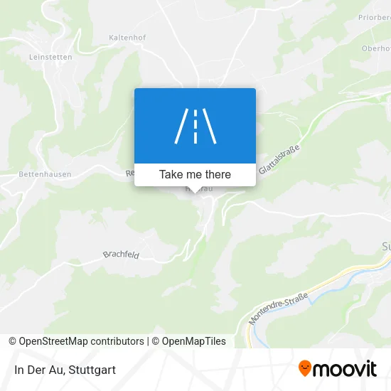 Карта In Der Au