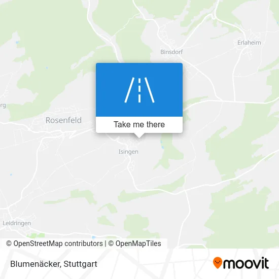 Карта Blumenäcker