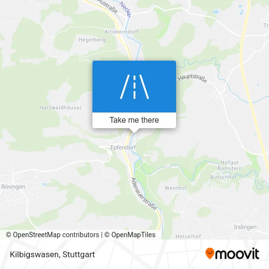Карта Kilbigswasen