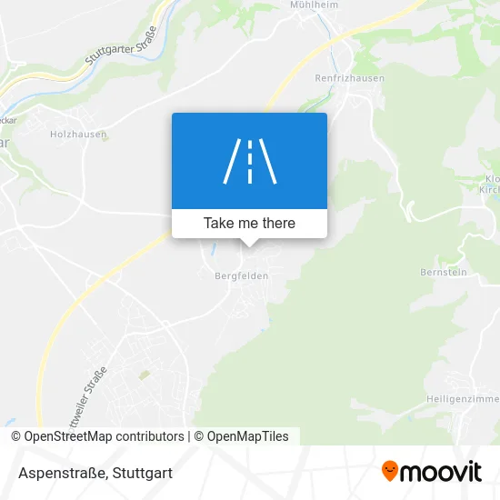 Карта Aspenstraße