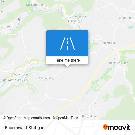 Карта Bauernwald