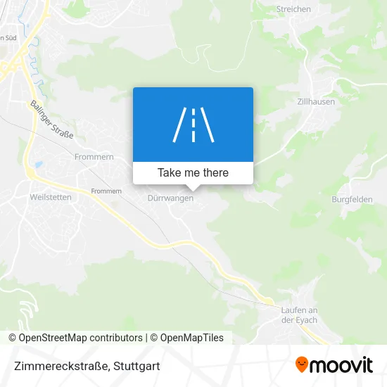 Zimmereckstraße map