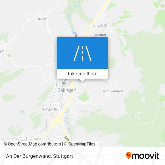 Карта An Der Burgenwand