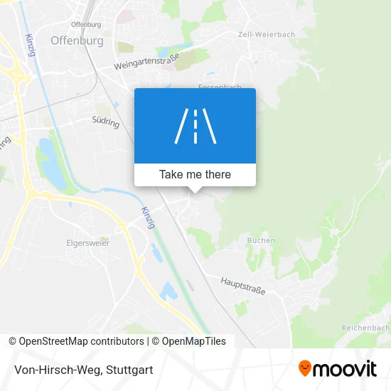Карта Von-Hirsch-Weg