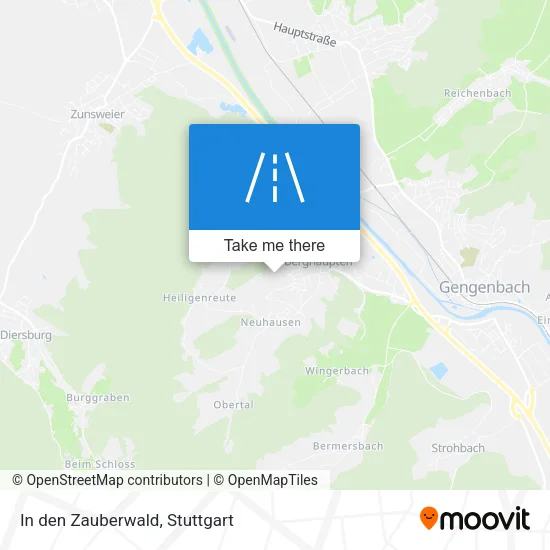 Карта In den Zauberwald