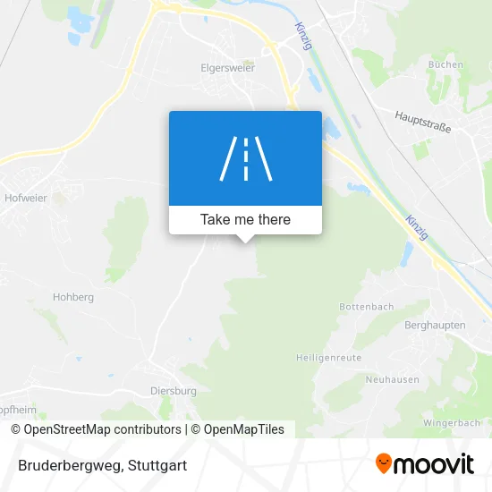 Карта Bruderbergweg