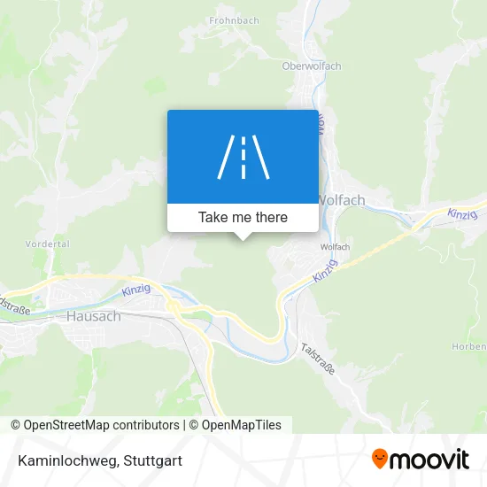 Карта Kaminlochweg
