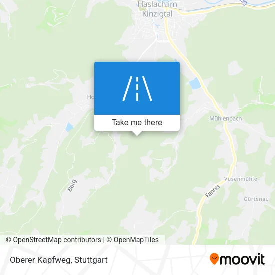 Карта Oberer Kapfweg