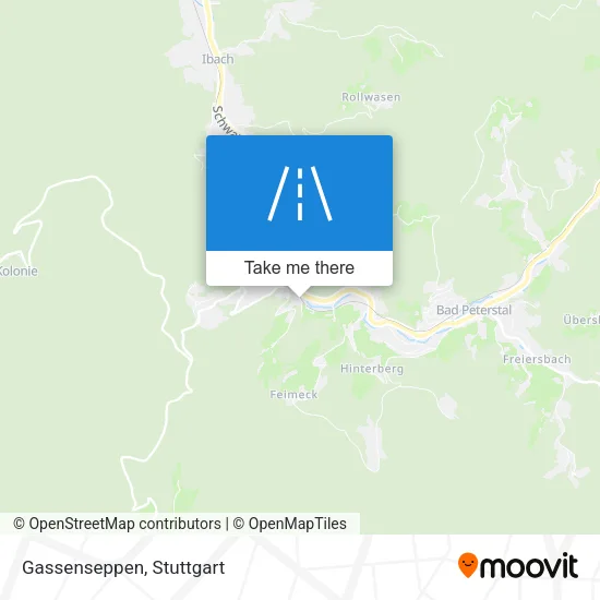 Карта Gassenseppen
